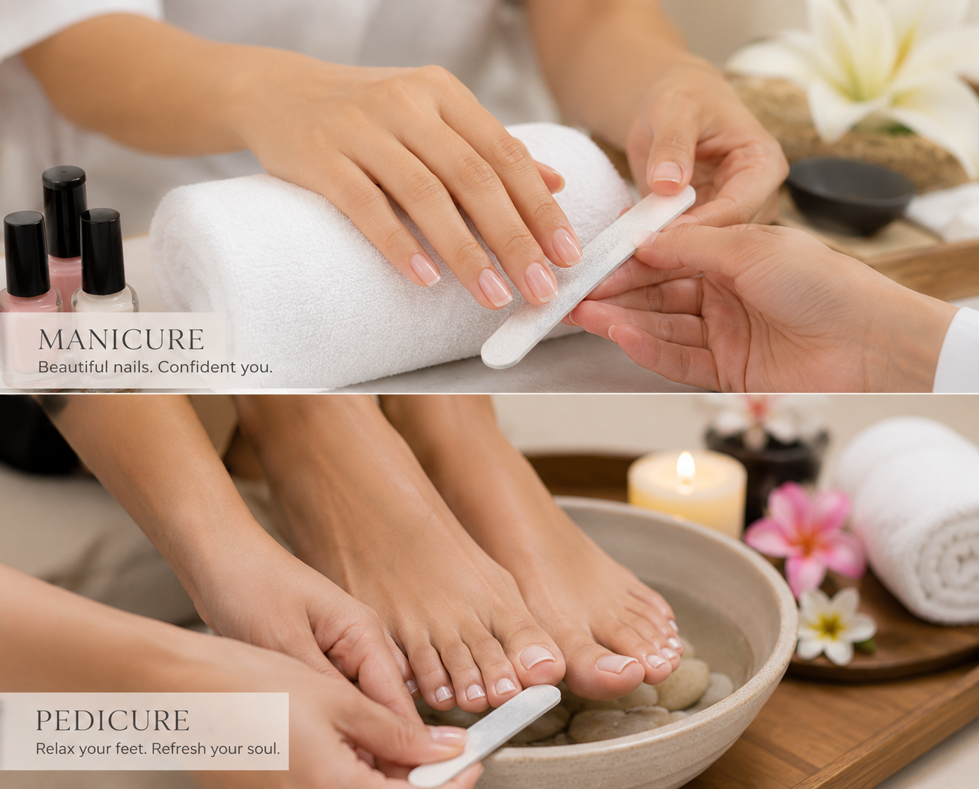 Manicure & Pedicure