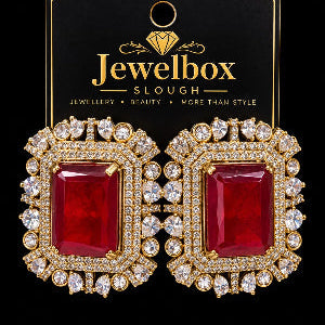 Crystal Statement Earrings